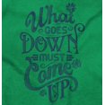thumbnail image 2 of Goes Up Must Come Down Gardener Humor Women's Graphic T Shirt Tees Brisco Brands L, 2 of 6