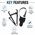 thumbnail image 4 of Body Fat Caliper and Measuring Tape Set, Skinfold Calipers and Body Measuring Tape for Fitness Tracking, TIKA, 4 of 7