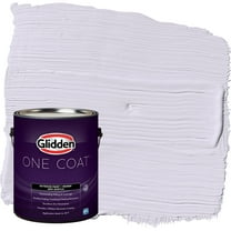 Glidden One Coat Exterior Paint and Primer, Misty Violet / Purple, Gallon, Satin