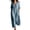 Light Blue, variant on Bxsruta Womens Maxi Shirt Dress Casual Collared V Neck Short Sleeve Flowy Long Dresses with Pockets