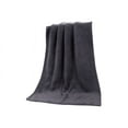 thumbnail image 1 of Toallas de baño de microfibra, absorbentes y de secado rápido, paquete de 1 toalla de microfibra gris, toalla de baño súper absorbente de secado rápido para adultos y niños, 1 of 4