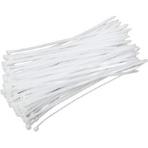 6 inch Cable Tie | 3.6 x 150 mm | White Color | 100 pcs/Pack