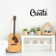 thumbnail image 2 of Create - Beautiful Solid Steel Home Decor Decorative Accent Metal Art Wall Sign, 2 of 3