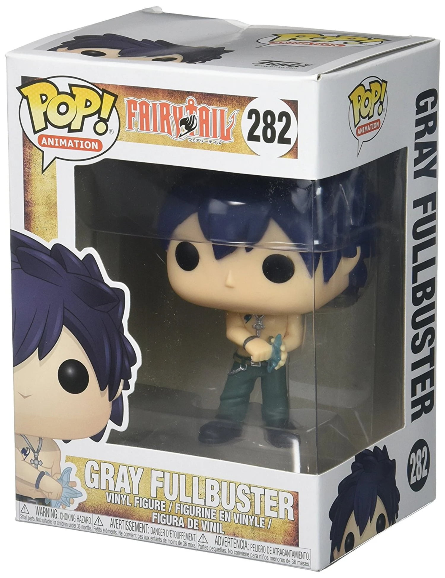 Funko Pop! Anime: Fairy Tail - Gray Fullbuster Action Figure for sale online