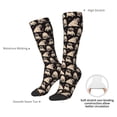 thumbnail image 5 of Picia Women Crew Soft Moisture-wicking Socks French Bulldog Pattern Design Cotton Socks, One Size fit All, 5 of 9