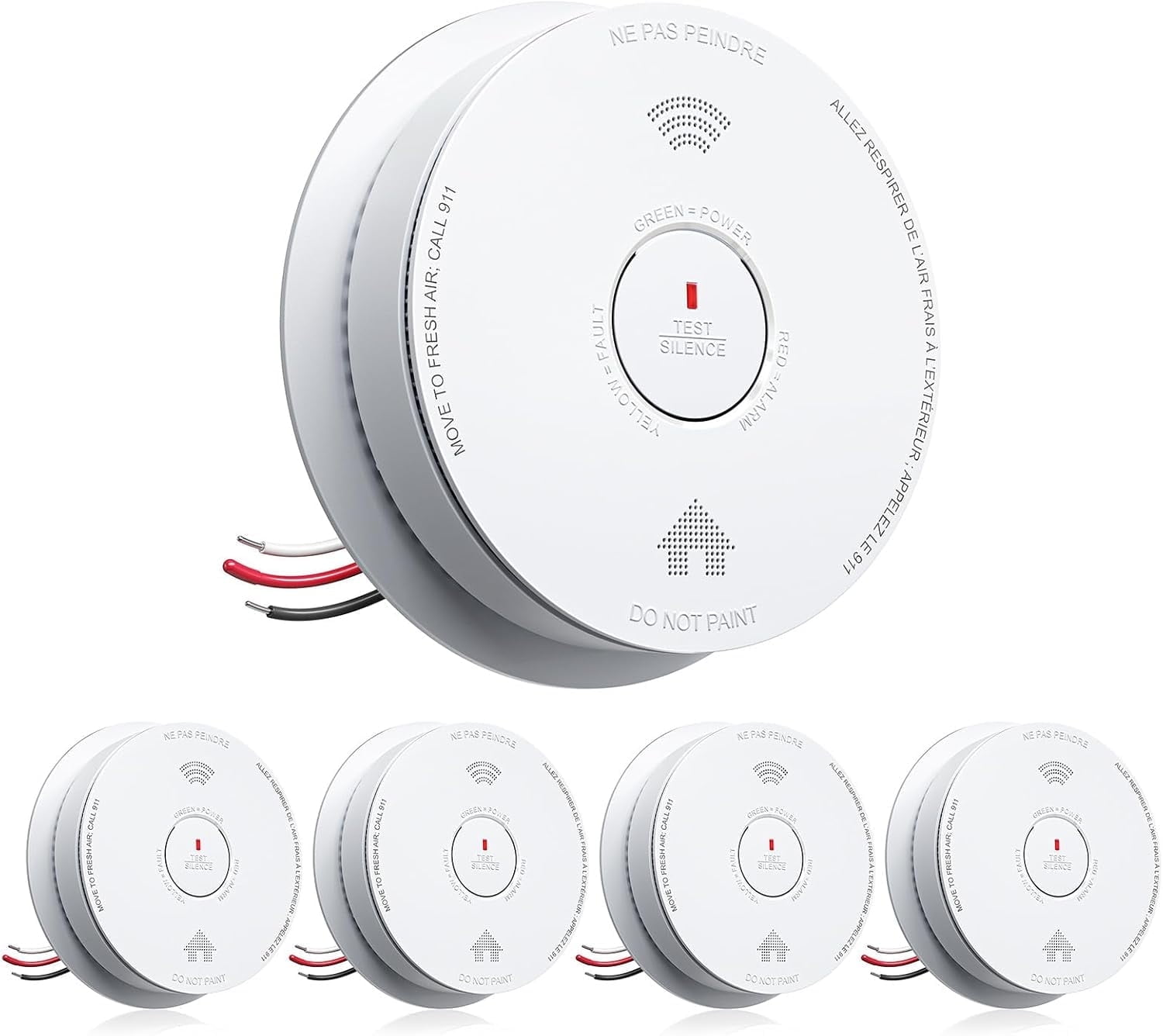 First Alert BRK SC9120B Hardwired Smoke & CO Detector with