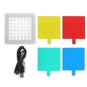 YELANGU LED49 Touching Control Fill Light 4 Kinds Color Filter Portable Live Photography