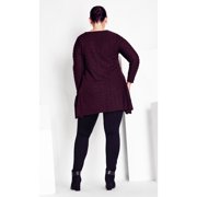 Avenue Womens Plus Size Tiarne Textured Tunic