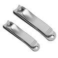 thumbnail image 2 of Nail Nippers Stainless Steel Manicure Life L Silver Foldable 1Pcs, 2 of 5