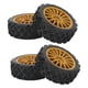 thumbnail image 4 of Neumáticos De Rueda RC, Duraderos, Portátiles, Marrones Para Neumáticos 1/10 RC, 4 Piezas Para 1/10 ANGGREK Neumáticos de rueda RC, 4 of 8