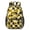 Sunflower and Checkerboard Black, variant on Sunflower and Rolling Pin Black Pattern 17" Waterproof Oxford School Backpacks for Teens, S-Shape Padded Straps, for School, Travel, Hiking, Camping