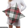 thumbnail image 4 of Ambesonne Tartan Fabric by the Yard Upholstery, Plaid Motif Rhombuses, 3 Yards, Multicolor, 4 of 4