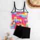 thumbnail image 5 of Traje de baño de 2 piezas para mujer, trajes de baño para mujer, traje de baño de verano de talla grande con estampado, bikini, traje de baño dividido para mujer, traje de baño de poliéster, 5 of 5