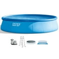thumbnail image 2 of Intex Piscine Gonflable Extérieure 18 Pieds x 48 Pouces avec Ensemble et Cartouches de Filtre (Lot de 6), 2 of 11