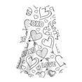 thumbnail image 4 of Robes pour Filles Diy Imprimé Fête Princesse Manches Longues Col Rond Robe Décontractée pour Tout-Petits Vert 8-9 Ans, 4 of 4
