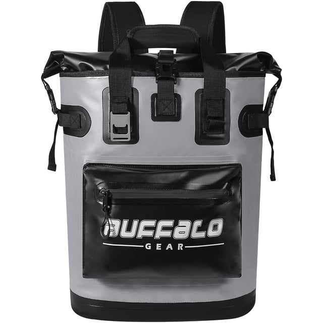Mochila térmica Buffalo Gear 18L a prueba de fugas gris