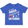 thumbnail image 3 of Inktastic Proud Daughter of a Veteran- Veterans Day Girls Toddler T-Shirt, 3 of 5