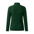 thumbnail image 5 of Rovga Turtleneck Sweater Women Winter Knitted Wool Knit Bottom Female Long Sleeve Thick Twist Loose Pullover Trendy Outerwear, 5 of 5