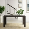 Better Homes & Gardens Bryant Solid Wood Dining Table, Deep Coffee