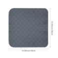 thumbnail image 4 of LEEYNEER Coussin de Fauteuil Roulant Pack Unique Tissu Doux Respirant Antidérapant Lavable en Machine Réutilisable Anti-Urine pour Fauteuils Roulants Poussettes Chaises & Voitures, 4 of 6