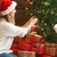 thumbnail image 1 of Ganfancp Bolsa de Regalos de Navidad Caja de Regalos de Nochebuena Caja de Embalaje de Piel de Fruta de Navidad Pequeña Bolsa de Regalos de Caramelos para Niños Ofertas Del Día X1 Bolsa de Regalo, 1 of 6