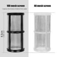 thumbnail image 4 of CSYANXING Garden Hose Filter for Pressure Washers 3/4 Inch GHT Inline Max 80 PSI Pump Cleaner Water Protection 40/100 Mesh Screens, 4 of 7