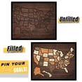 thumbnail image 7 of Wooden USA Travel Map Puzzle – Interactive Wall Decor for Couples and Families – Perfect for Home Entertainment – Helps Learn US Geography, 7 of 7