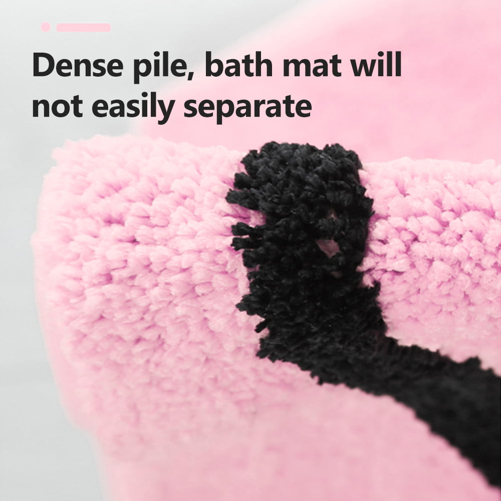 WPH Clean Bath Mat with Antimicrobial Technology –