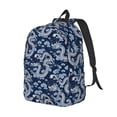 thumbnail image 2 of Balery Dragons Vintage Canvas Backpack for Men and Women - Large Capacity, Durable Travel Laptop Bag for School, Work, Hiking, and Outdoor Activities, 2 of 7