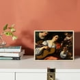 thumbnail image 3 of Nawypu The Musicians Poster by Caravaggio - Caravaggio Canvas Wall Art - Renaissance Poster - Reproductions for Living Room, Bathroom, Home The Musicians Poster, 3 of 4