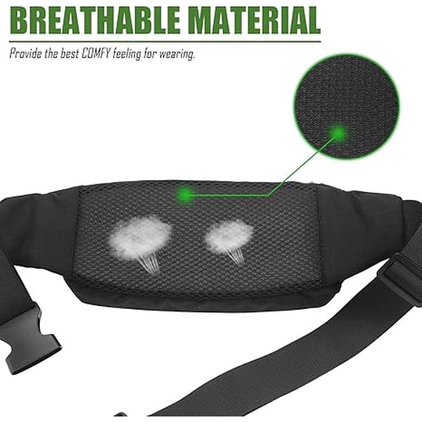 Riñonera Impermeable Para Hombres Y Mujeres, Riñonera Impermeable Con Cubierta Para La Lluvia, Correa Ajustable Para Deportes Al Aire Libre, Entrenamiento, Correr, Viajar, Senderismo, Ciclismo, Pasear