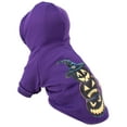 thumbnail image 5 of Pet Life ® LED Lighting Halloween Happy Snowman Hooded Dog Costume Sweater w/ Included Batteries, 5 of 7