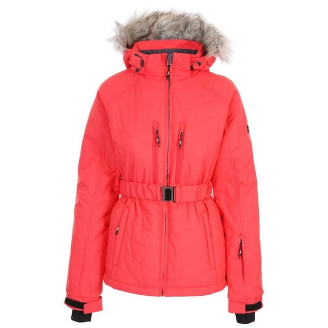 Trespass - Chaqueta de Esquí Camila para Mujer (Rojo Hibisco) Trespass UTTP5220_hibiscusred