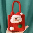 thumbnail image 6 of NWOKYZGH 1Pc Mini Christmas Tree Gift Bags Small Christmas Candy Bags Gift Treat Bags with Handle Christmas Gift Pouch Xmas Present Sack Favor Xmas Holiday Party Gift Bag Supplies, 6 of 6