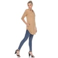 thumbnail image 3 of White Mark Women's Classic Button-Down Tunic Top, 3 of 6