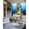 thumbnail image 4 of nqOlkjepod Outdoor Curtains for Patio Waterproof, Blue Ocean Outdoor Privacy Panels Grommet, Underwater Water Waves Seascape Nature Sea Blackout Outside Curtains for Porch/Cabana 54"x84", 1 Panel, 4 of 8