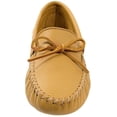 thumbnail image 3 of Minnetonka Men's Double Deerskin Softsole, Natural, 8 M US, 3 of 4