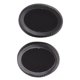 thumbnail image 3 of Juego de almohadillas para los oídos de cuero proteico, funda de repuesto suave para auriculares TaoTronics TtBH060, 3 of 8