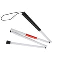thumbnail image 3 of Jinsinto Folding Walking Stick For The Blind, 124cm 4-sections, 3 of 5