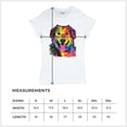thumbnail image 5 of Tee Hunt Dean Russo Cute Neon Dog T-Shirt Adopt A Pet Colorful Pet Women's T-Shirt Tee, White, Medium, 5 of 5