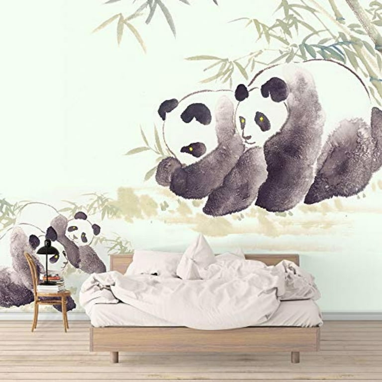 Panda Decal - 'This Is How I Roll' Wall Decal For Kids Room, Nursery, Home Decor - 22" X 8", Removable Vinyl