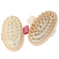 thumbnail image 4 of Wooden Body Brush Massager Hand Held Cellulite Reduction Relieve Tense Muscles, 4 of 6