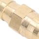 thumbnail image 3 of 2 Pcs Barbed Fitting Splicer Brass Hose Barb Reducer Hex Reducing Barbed Connector 10mm(3/8in) to 8mm(5/16in), 3 of 5