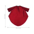 thumbnail image 2 of FONDOTIN capes de Cheveux Cape de Salon Coiffure Professionnelle Rouge Nylon Lot de 1, 2 of 7