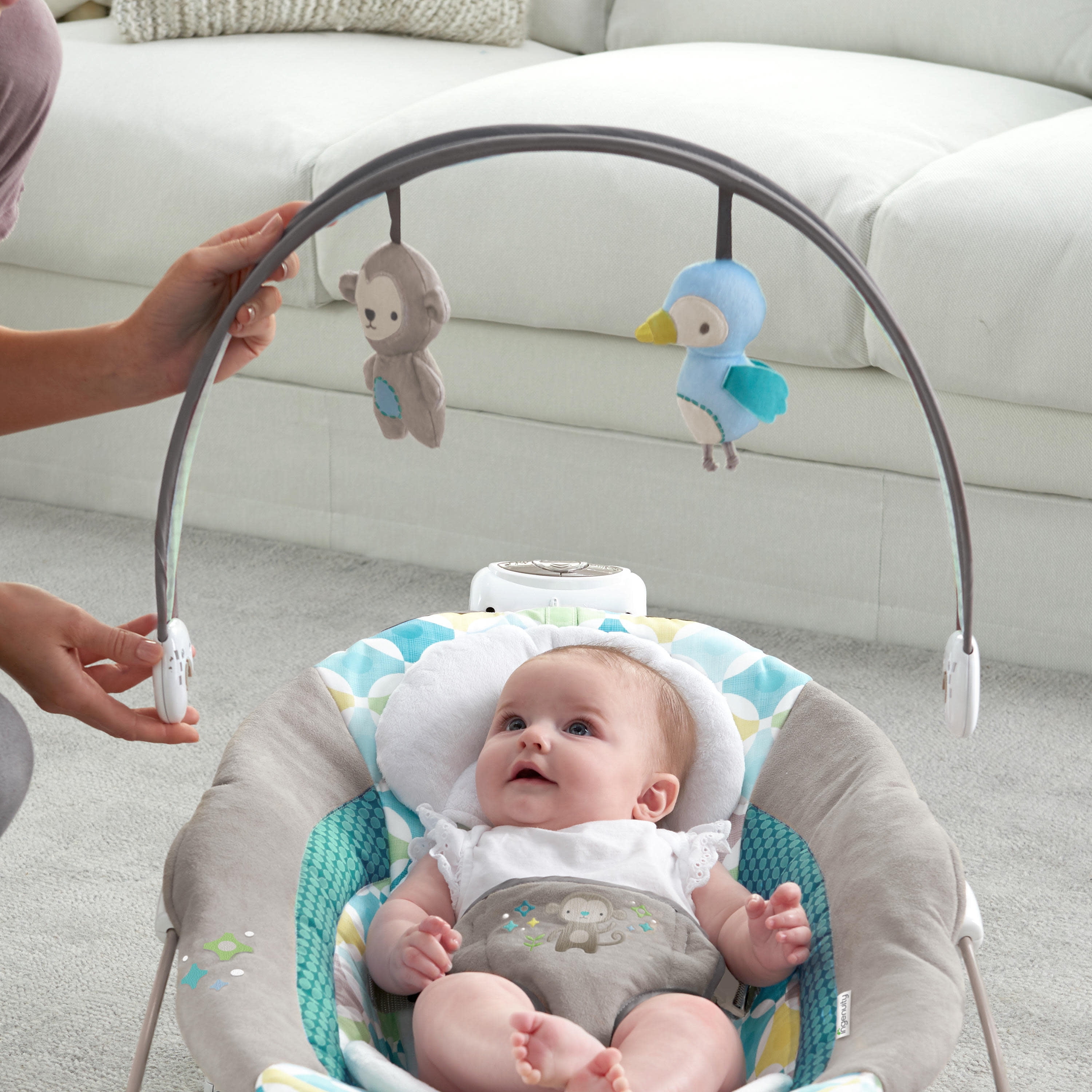 ingenuity smartbounce automatic bouncer moreland