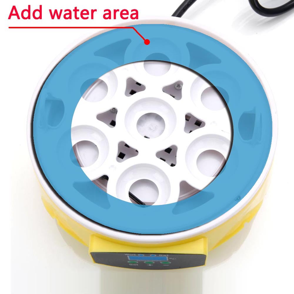 Canddidliike Mini Automatic 7-Egg Incubator Breeder for Chicken, Ducks, Birds & More Canddidliike Mini Automatic 7-Egg Incubator Breeder for Chicken, Ducks, Birds & More