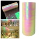 thumbnail image 3 of Papel de Vinilo Holográfico con Película de Brillante Adhesivo Permanente para s, Plotters Artesanales, Proyectos Artístico claro Colco Papel de vinilo holográfico, 3 of 8