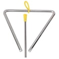 thumbnail image 1 of ANGGREK Steel Triangle, 6 In Musical Triangle, For Kids Children, 1 of 8