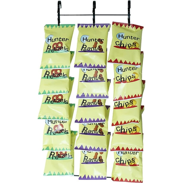STORE SUPPLY HUNTER Triple Strips 39 Clip Potato Chip, Candy & Snack