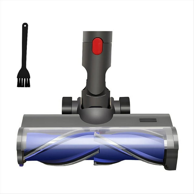 Cabezal de Cepillo de Limpieza con Cerdas de Turbina en Forma de V para V7 V8 V10 V11 V15 Accesorio para Alfombras de Madera con Luz LED
